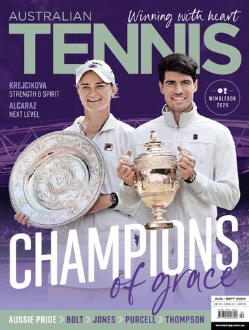 Magazine cover of August/September 2024 issue “Champions of Grace”