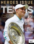 Magazine cover of Australian Tennis Magazine – August/September 2021 issue “Heroes Issue – Grand Slam Celebration”